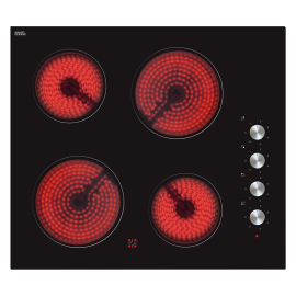 Matrix MHC101FR 60cm 4 Zone Ceramic Hob Black