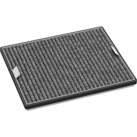 Miele DKF 11-P Active Charcoal Filter for Recirculation Cooker Hoods - Black