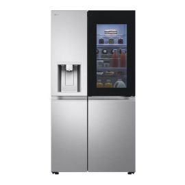LG GSXE91BSAD 91.3cm Side-by-Side Fridge Freezer in Brushed Steel
