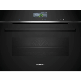Siemens CS736G1B1 iQ700 Built In Compact Hydrolytic Oven with Steam Function in Black