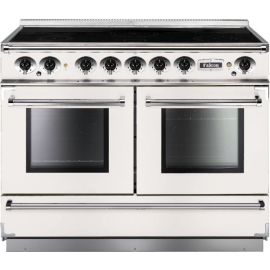 Falcon 1092 Continental Induction Range Cooker White And Nickel FCON1092EIWH/N