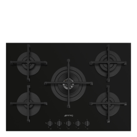 Smeg Cucina PV275B 72cm Gas Hob - Black
