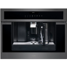 caple CM465GM Built In Coffee Machine Gunmetal