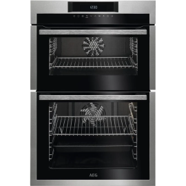 AEG DCE731110M Built In Double Oven Electric - Stainless Steel