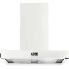 Falcon 1090 Contemporary Hood White And Nickel FHDCT1090WH/N