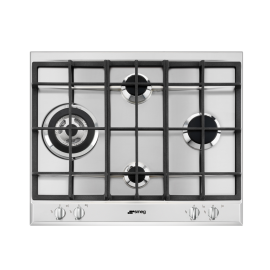 Smeg 60cm Cucina Gas Hob Stainless Steel P261XGH