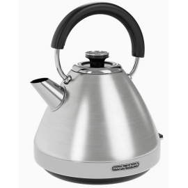 Morphy Richards 100130 1.5 Litres Venture Pyramid Rapid Boil Kettle - Brushed Stainless Steel