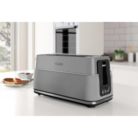 Morphy Richards 245705 Signature 4 Slice Toaster - Grey