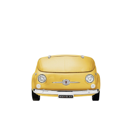 SMEG500G 50s Retro style FIAT 500 Refrigerator Yellow