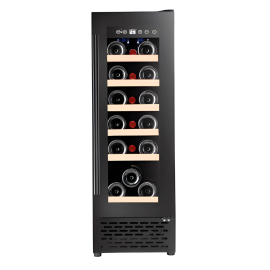 Cata UBBKWC30 - Black 18 Bottle Capacity Wine Cooler - F energy