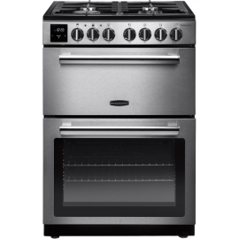 Rangemaster PROPL60DFFSS/C Professional Plus 60cm Dual Fuel Cooker in Stainless Steel