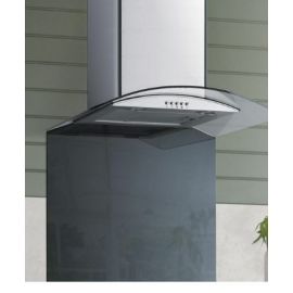 Caple TSBCURVE600 Glass Splashback