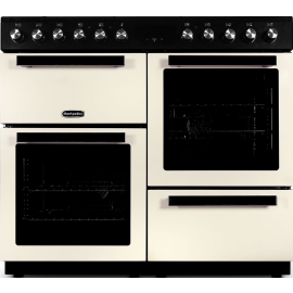 Montpellier MDFRC100C Dual Fuel Range Cooker in Cream