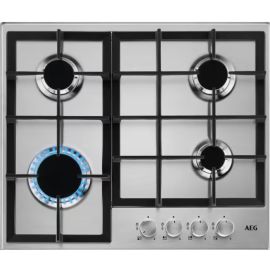 AEG HGB64200SM 60 cm Gas Hob - Stainless Steel