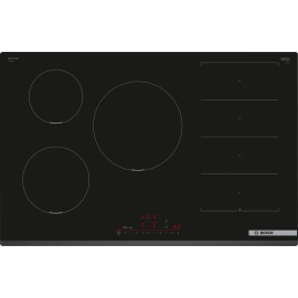 Bosch Series 6 PXV831HC1E 80cm Wide 4 Zone Induction Hob - Black