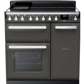 Rangemaster ESDL90EIPSLT/CM1 90cm Induction Range Cooker, Grey