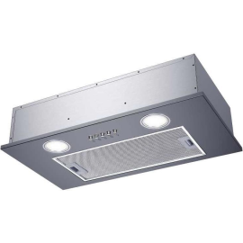 Candy CBG52SX Canopy Hood, 3 Speeds, 2 Lights, Stainless Steel 