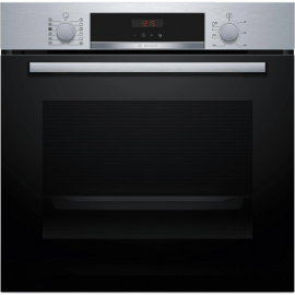 Bosch HQA574BS3B Series 4 Built-in oven with added steam function