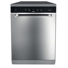 Whirlpool Freestanding Full Size Dishwasher - Stainless Steel - 14 Place Settings - D Rated - WFC 3C33 PF X UK