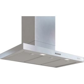 Bosch Series 4 Wall-mounted cooker hood 90 cm Stainless steel look DWB95CC30B