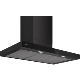 Neff N 70 Wall-mounted cooker hood 90 cm Matt black D97BDN2S0B