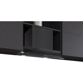 Siemens iQ700 Integrated Design Hood 60 cm clear glass black printed, Matt black LJ68BET60B
