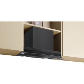 Neff N 90 Integrated Design Hood 60 cm clear glass black printed, Matt black D68XET2S0B