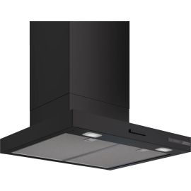 Bosch Series 4 Wall-mounted cooker hood 60 cm Matt black DWB65CC60B