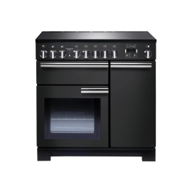 Rangemaster PDL90EICB/C Professional Deluxe Charcoal Black 90cm Induction Range Cooker