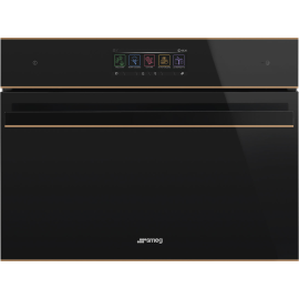 Smeg SO4606WAPNR Compact 45cm Dolce Stil Novo Omnichef Wi-Fi Oven Copper Trim