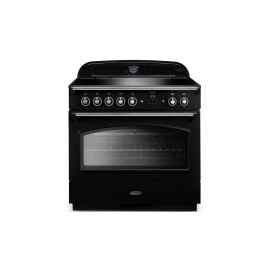 Rangemaster CLAS90FXEIBL/C Classic FX 90cm Induction Range Cooker 131670 – BLACK