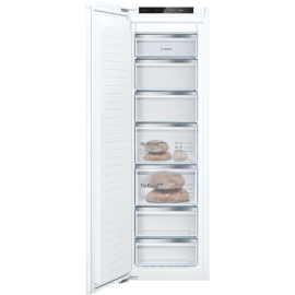 Bosch Series 4 GIN81VEE0G Fully Integrated Upright Freezer Frost Free with Fixed Hinge