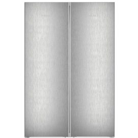 Liebherr Plus XRFSF5245 122cm 660L No Frost Silver Side by Side Fridge Freezer