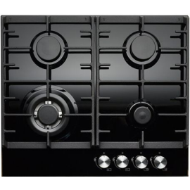 Teknix SCGH61B Gas Hob 60 cm Black Glass