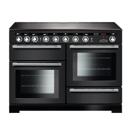 Rangemaster EDL110EICB/C Encore Deluxe 110 Cm Induction Range Cooker In Charcoal Black
