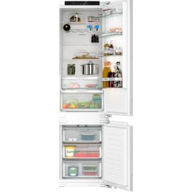 Siemens Built-in fridge-freezer with freezer at bottom 193.5 x 55.8 cm flat hinge KI96NVFD0