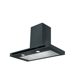 Rangemaster HLTHDS90SL Hi Lite Flat Slate Grey 90cm Chimney Cooker Hood