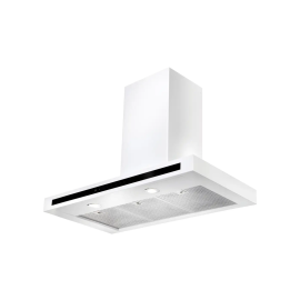 Rangemaster HLTHDS90WH Hi Lite Flat White 90cm Chimney Cooker Hood