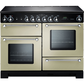 Rangemaster Kitchener 110 Ceramic Cream And Chrome KCH110ECCR/C