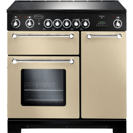 Rangemaster Kitchener 90 Electric (ceramic) Cream And Chrome KCH90ECCR/C