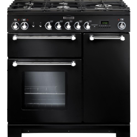 Rangemaster KCH90NGFBL/C Kitchener 90cm Gas Range Cooker