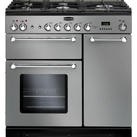 Rangemaster KCH90NGFSS/C Kitchener 90cm Gas Range Cooker
