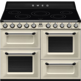 Smeg TR4110IP2 110cm Victoria Electric Range Cooker Cream