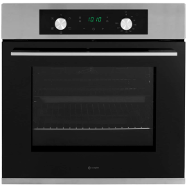 caple C2234 60cm Electric Single Oven Black & Stainless Steel