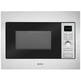 caple CM123 Built-In Microwave & Grill Stainless Steel