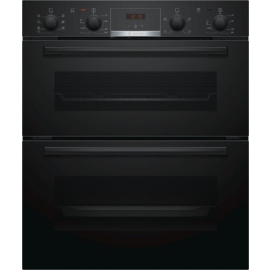 Bosch Series 4 NBS533BB0B Built Under Double Oven Black 