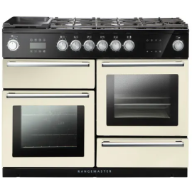 Rangemaster NEX110SODFFIV/C Nexus 110cm dual fuel range cooker with steam oven
