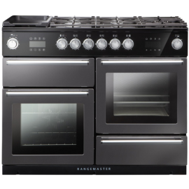 Rangemaster NEX110SODFFSL/C Nexus 110cm Dual Fuel Range Cooker With Steam 119790 – SLATE