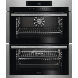 AEG DUE731110M Built Under Double Oven Electric - Stainless Steel