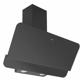 Caple OM900 90cm Angled Chimney Hood – BLACK